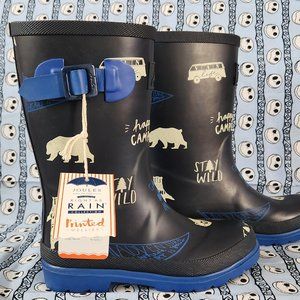 NWT Joules Right As Rain Collection Printed Wellies